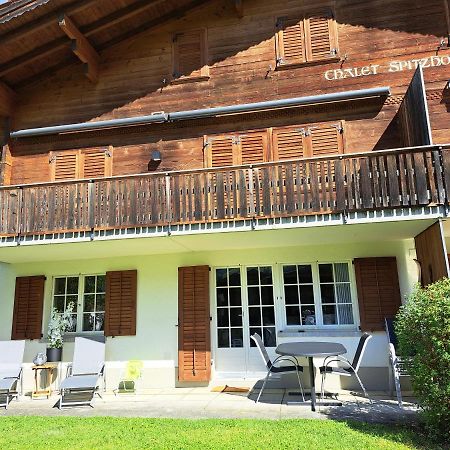 Chalet Spitzhorn - Your Peak Getaway - Private Terrasse & Gratis Parkplatz Gsteig Εξωτερικό φωτογραφία