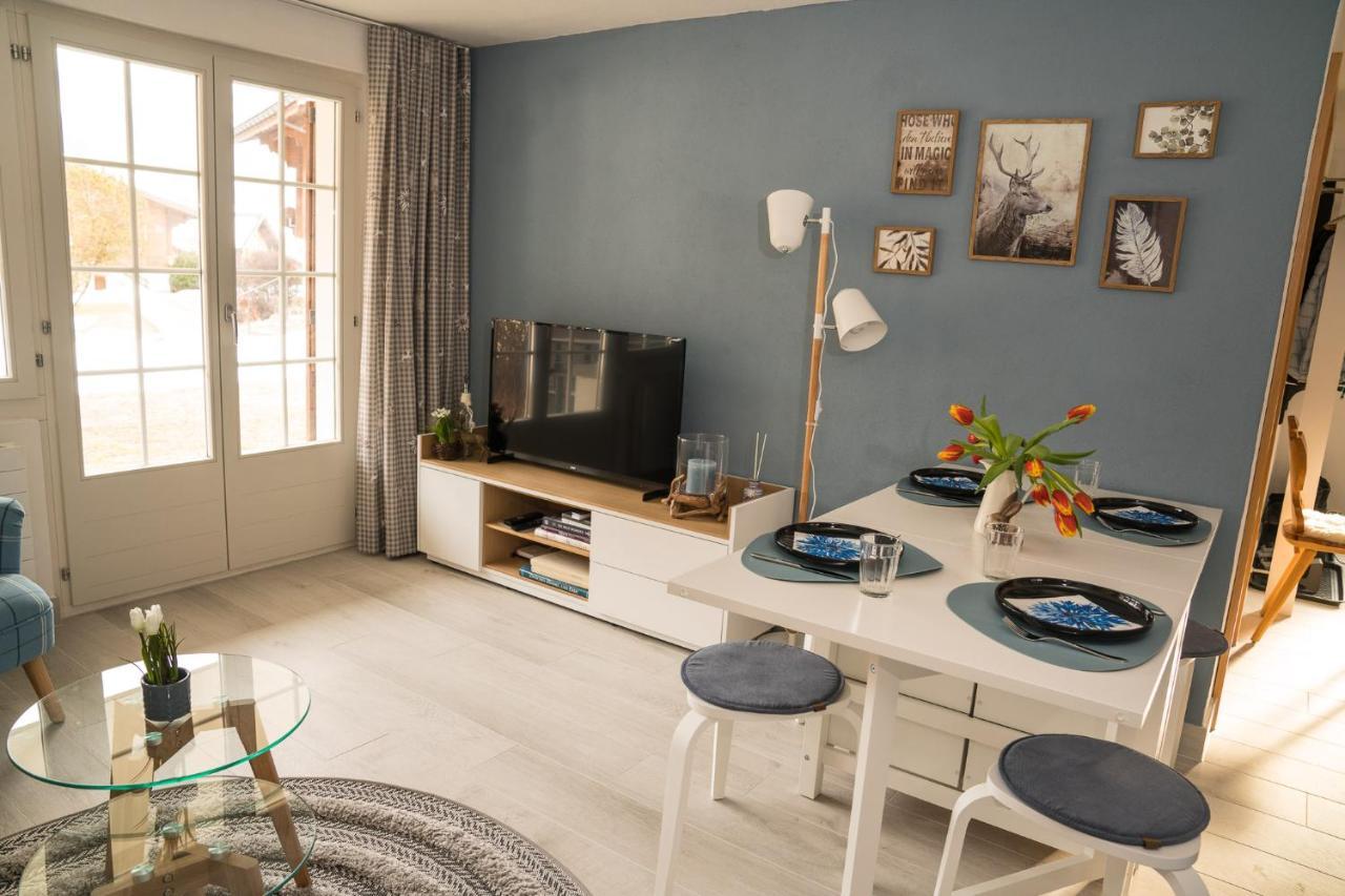 Chalet Spitzhorn - Your Peak Getaway - Private Terrasse & Gratis Parkplatz Gsteig Εξωτερικό φωτογραφία